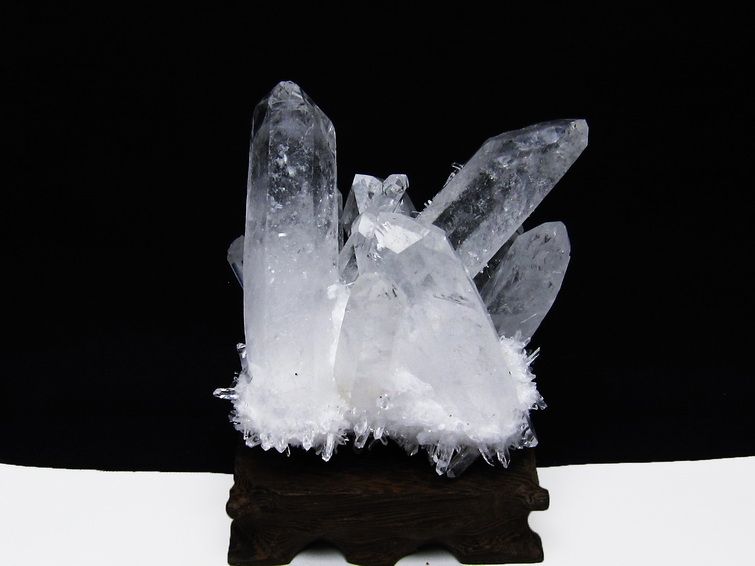 クリスタル 水晶クラスター  [t802-3482] 1枚目