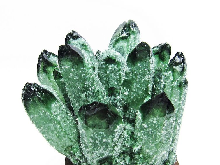 緑水晶 グリーンクォーツ クラスター [t802-3984] 2枚目