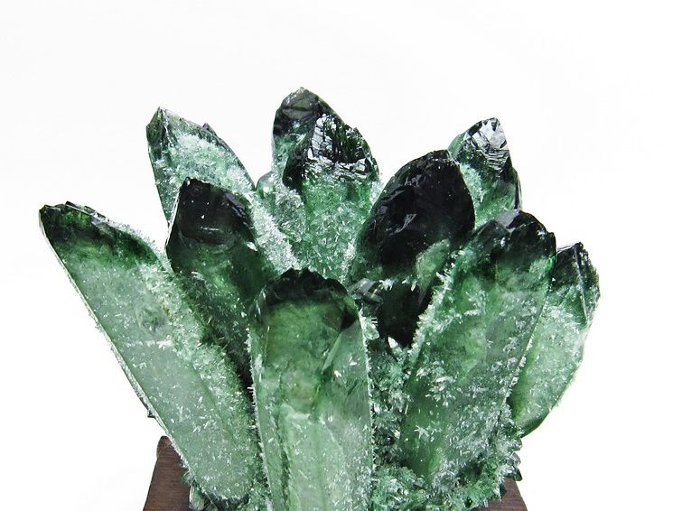 緑水晶 グリーンクォーツ クラスター [t802-3997] 2枚目