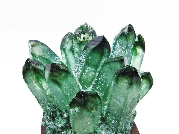 緑水晶 グリーンクォーツ クラスター [t802-4009] 3枚目