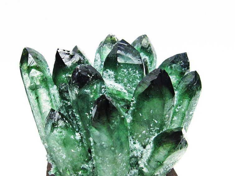 緑水晶 グリーンクォーツ クラスター [t802-4011] 2枚目