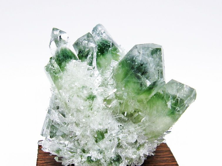 緑水晶 グリーンクォーツ クラスター [t802-4065] 2枚目