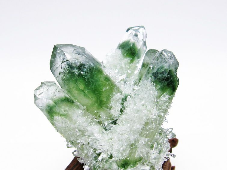 緑水晶 グリーンクォーツ クラスター [t802-4065] 3枚目