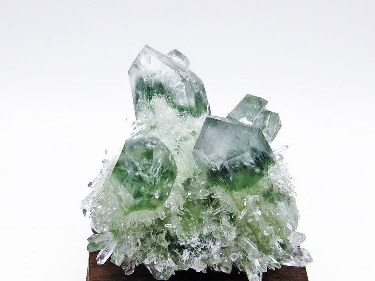 緑水晶 グリーンクォーツ クラスター [t802-4071] 2枚目