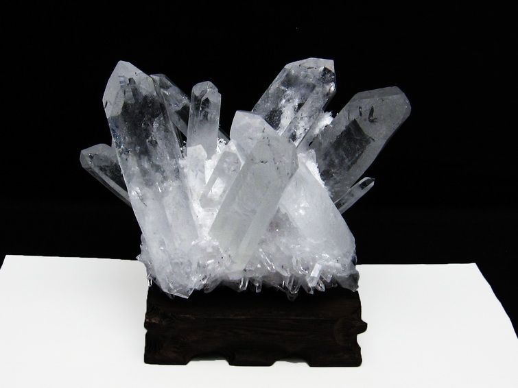 クリスタル 水晶クラスター  [t802-4084] 1枚目