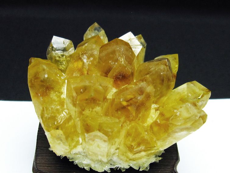 黄水晶 イエロークォーツ クラスター [T802-4480] 2枚目