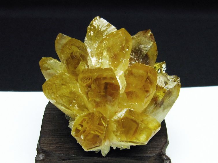 黄水晶 イエロークォーツ クラスター [T802-4489] 3枚目