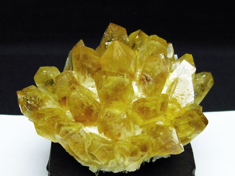 黄水晶 イエロークォーツ クラスター  [t802-4526] 2枚目