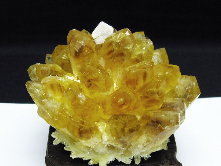 黄水晶 イエロークォーツ クラスター  [t802-4547] 3枚目