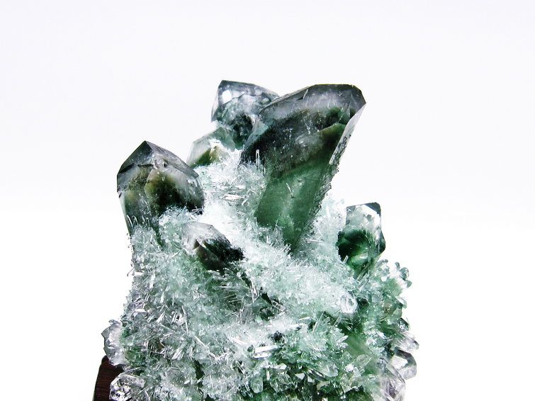 緑水晶 グリーンクォーツ クラスター [t802-4587] 2枚目