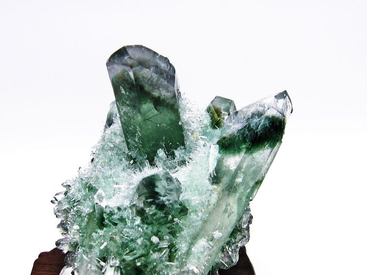 緑水晶 グリーンクォーツ クラスター [t802-4587] 3枚目