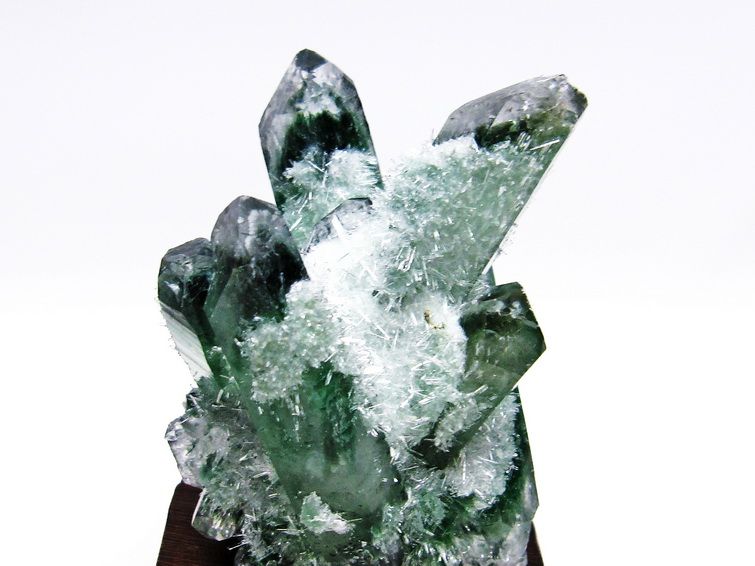 緑水晶 グリーンクォーツ クラスター [t802-4596] 2枚目