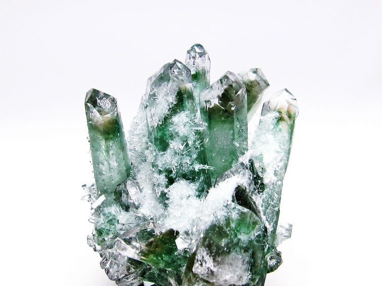 緑水晶 グリーンクォーツ クラスター [t802-4597] 3枚目