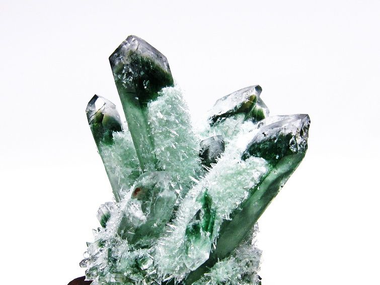 緑水晶 グリーンクォーツ クラスター [t802-4602] 3枚目