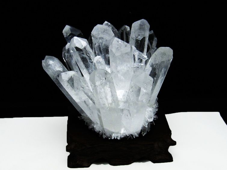 クリスタル 水晶クラスター  [t802-4801] 1枚目