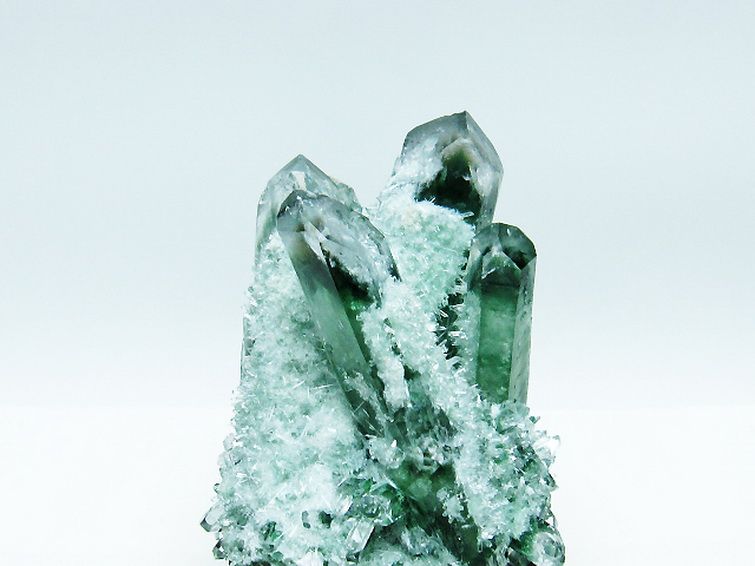 緑水晶 グリーンクォーツ クラスター [t802-5422] 2枚目
