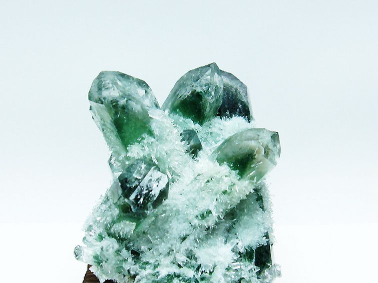 緑水晶 グリーンクォーツ クラスター[T802-5460] 2枚目