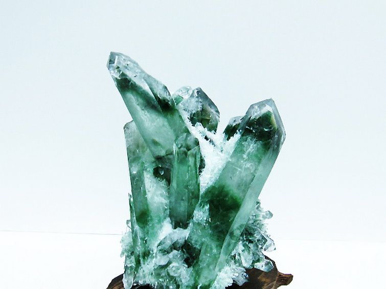 緑水晶 グリーンクォーツ クラスター[T802-5481] 3枚目