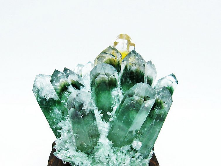 緑水晶 グリーンクォーツ クラスター[T802-5511] 2枚目