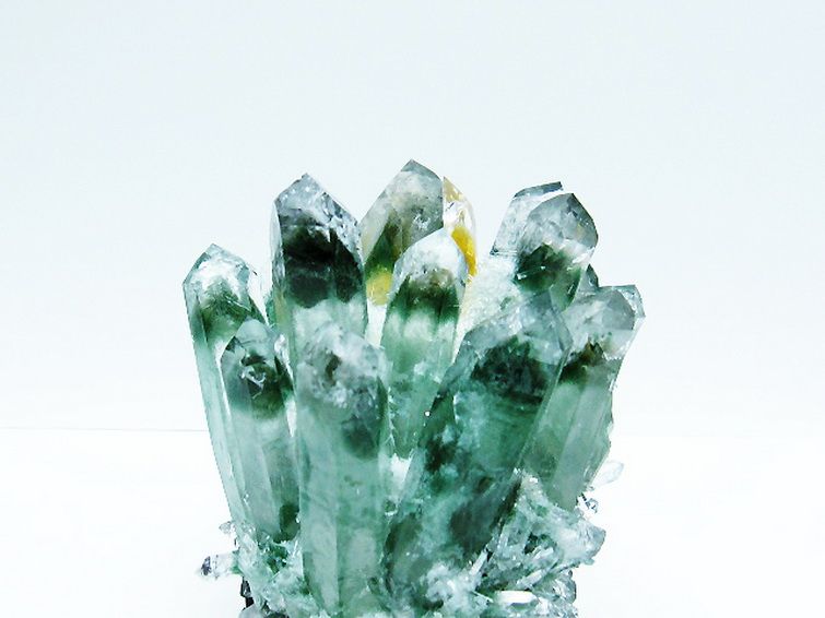 緑水晶 グリーンクォーツ クラスター[T802-5531] 3枚目