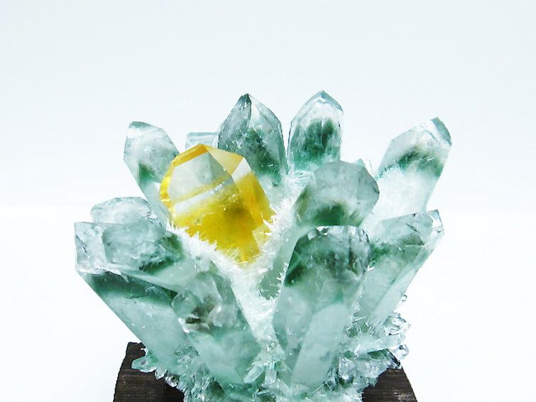 緑水晶 グリーンクォーツ クラスター [t802-5537] 2枚目