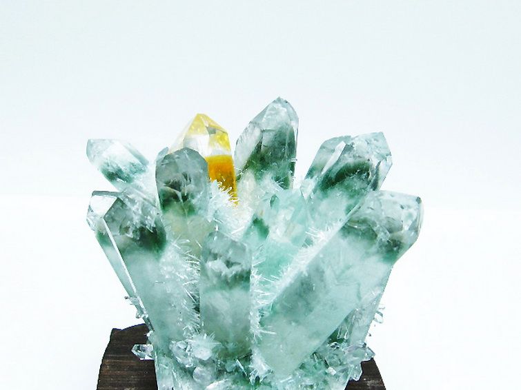 緑水晶 グリーンクォーツ クラスター [t802-5537] 3枚目