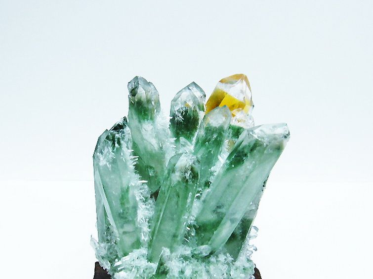 緑水晶 グリーンクォーツ クラスター[T802-5544] 2枚目