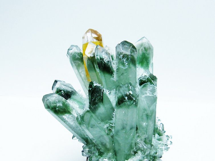 緑水晶 グリーンクォーツ クラスター[T802-5544] 3枚目