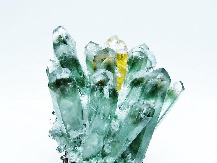 緑水晶 グリーンクォーツ クラスター[T802-5545] 3枚目