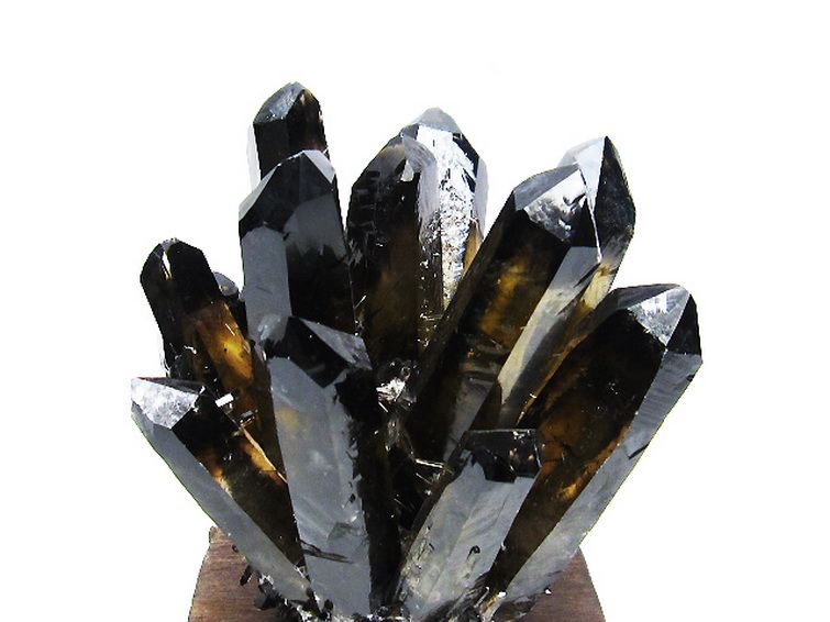 黒水晶 クラスター[T802-5610] 3枚目