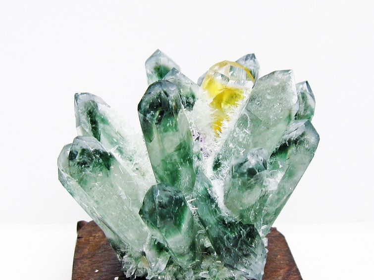 緑水晶 グリーンクォーツ クラスター [t802-5808] 3枚目