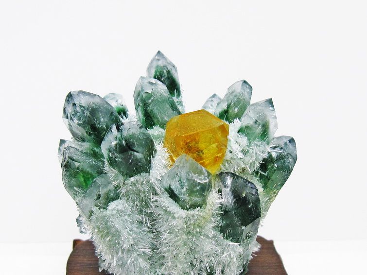 緑水晶 グリーンクォーツ クラスター [t802-5849] 2枚目