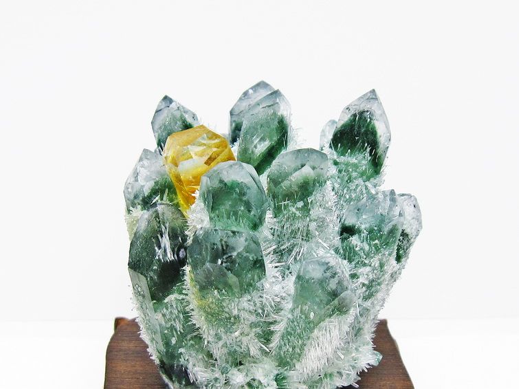 緑水晶 グリーンクォーツ クラスター [t802-5849] 3枚目