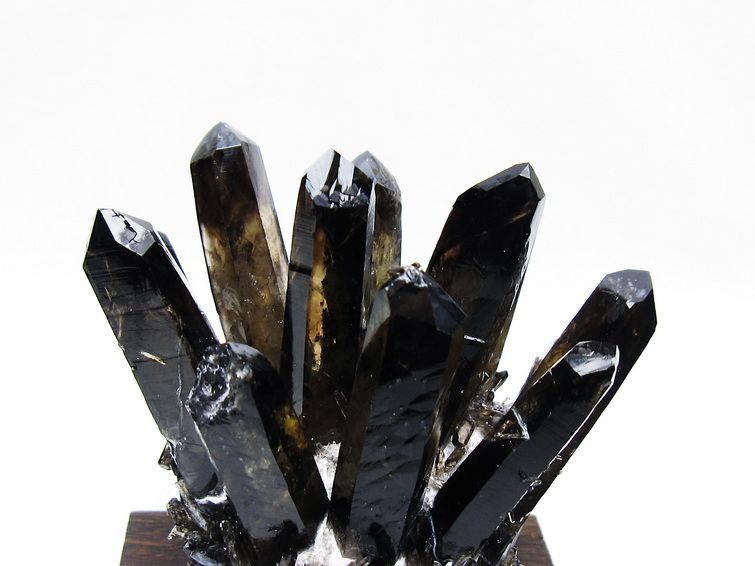黒水晶 ブラッククォーツ クラスター[T802-6038] 2枚目