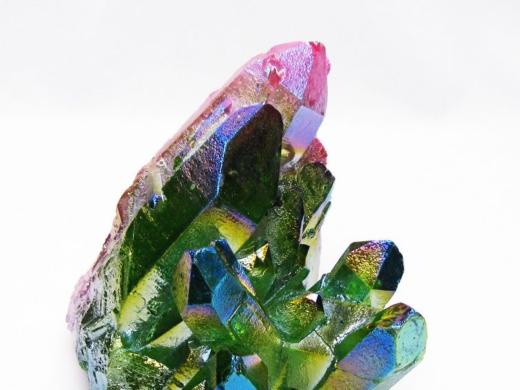 オーラ水晶 オーラクリスタル クラスター (レインボー)[T802-6117] 2枚目
