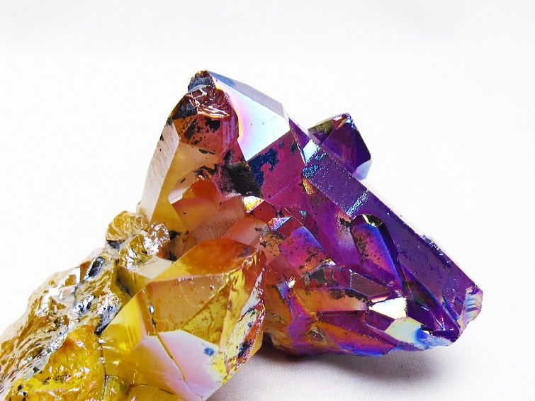 オーラ水晶 オーラクリスタル クラスター (レインボー)[T802-6127] 2枚目