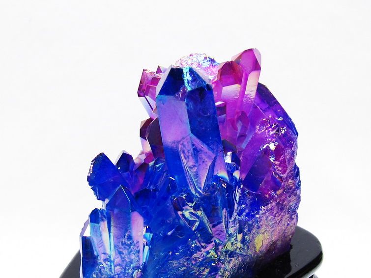 オーラ水晶 オーラクリスタル クラスター (レインボー) [t802-6191] 2枚目