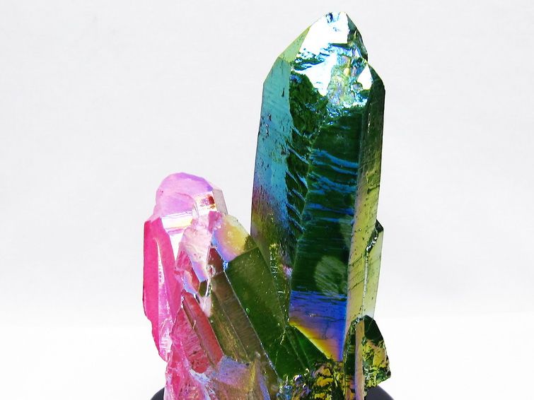 オーラ水晶 オーラクリスタル クラスター (レインボー)[T802-6210] 3枚目
