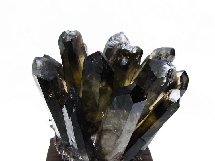 黒水晶 ブラッククォーツ クラスター [t802-6255] 2枚目