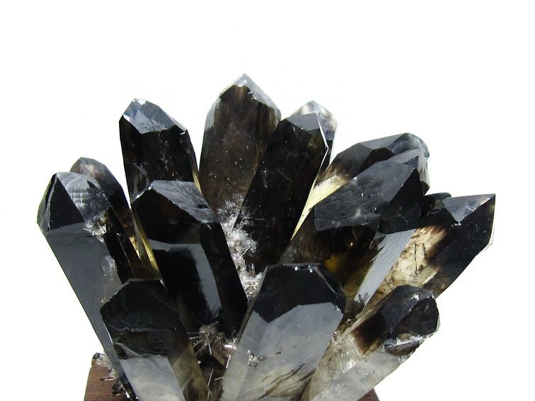 黒水晶 ブラッククォーツ クラスター [t802-6262] 3枚目