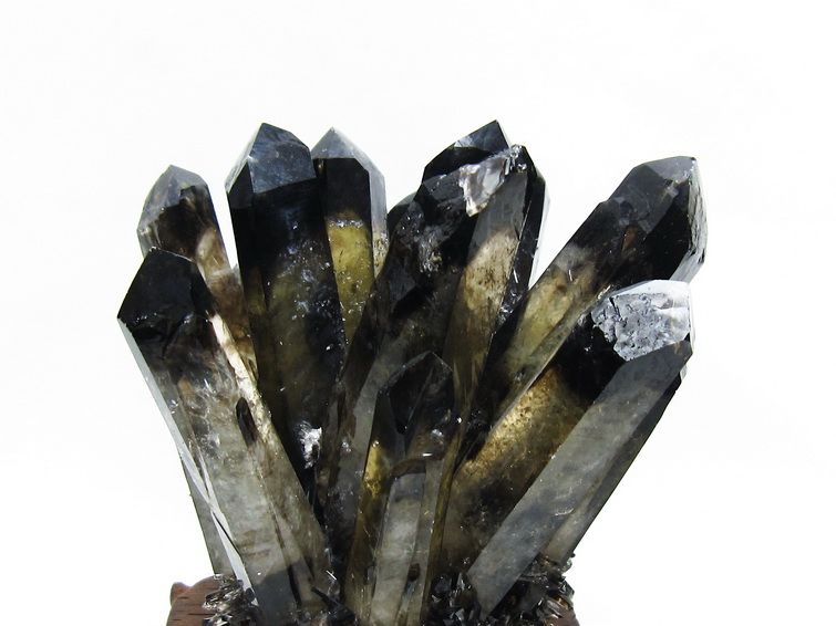 黒水晶 ブラッククォーツ クラスター [t802-6267] 2枚目