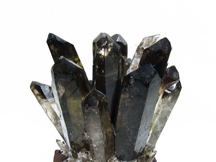 黒水晶 ブラッククォーツ クラスター [t802-6270] 2枚目