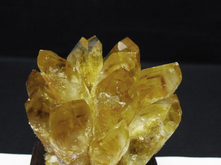 黄水晶 イエロークォーツ クラスター  [t802-6296] 3枚目