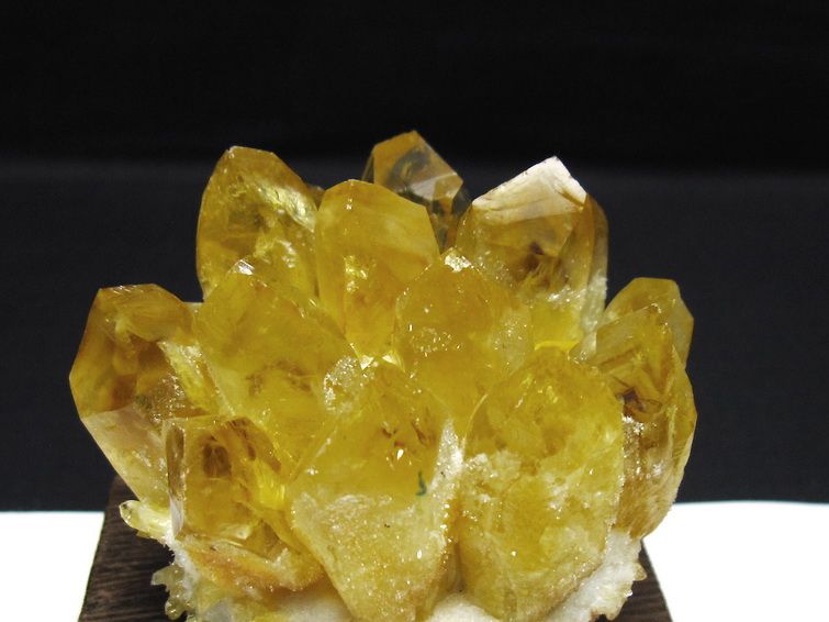 黄水晶 イエロークォーツ クラスター  [t802-6313] 3枚目