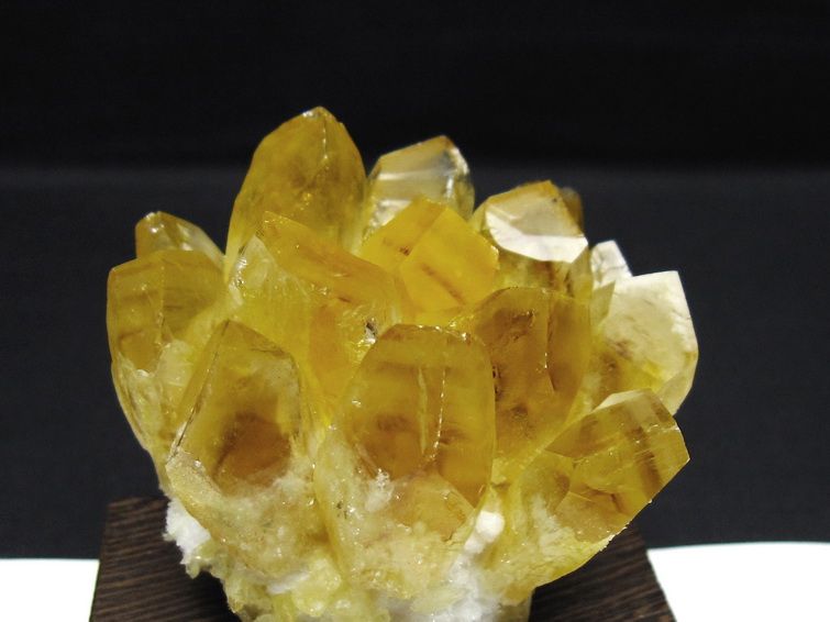 黄水晶 イエロークォーツ クラスター  [t802-6317] 2枚目