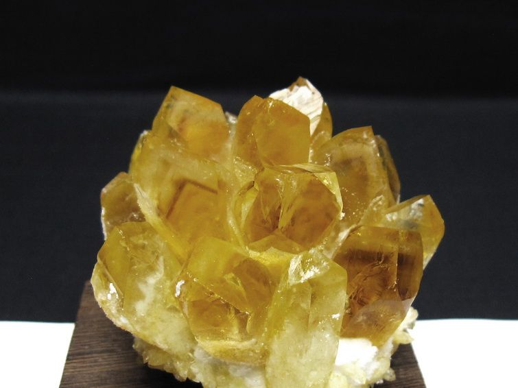 黄水晶 イエロークォーツ クラスター  [t802-6323] 2枚目