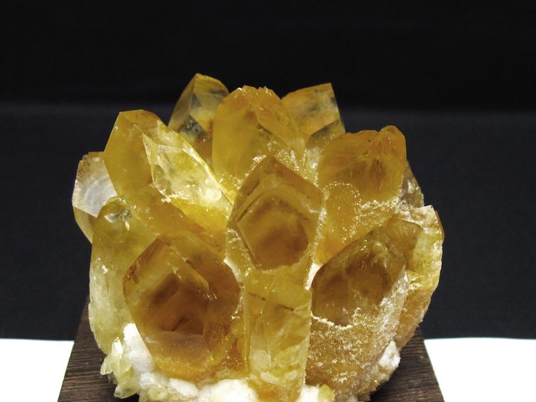 黄水晶 イエロークォーツ クラスター  [t802-6323] 3枚目