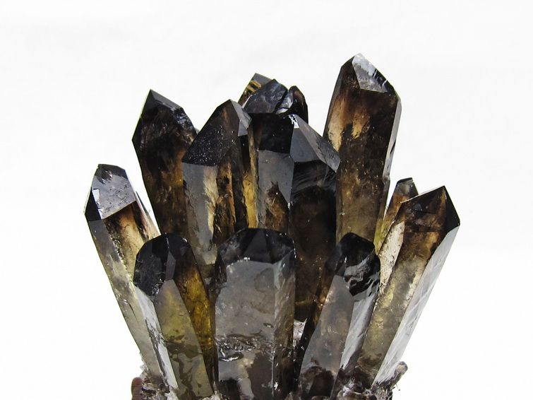 黒水晶 ブラッククォーツ クラスター [t802-6523] 2枚目