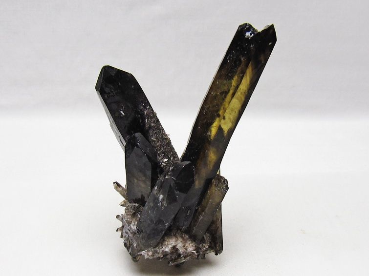 黒水晶 ブラッククォーツ クラスター [t802-6574] 1枚目