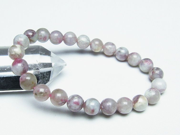 ピンクトルマリン ブレスレット 8mm [t81-8213] 1枚目